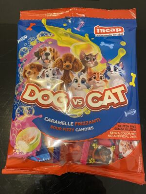 Dog vs cat savanyú porral bevont cukorka 150g