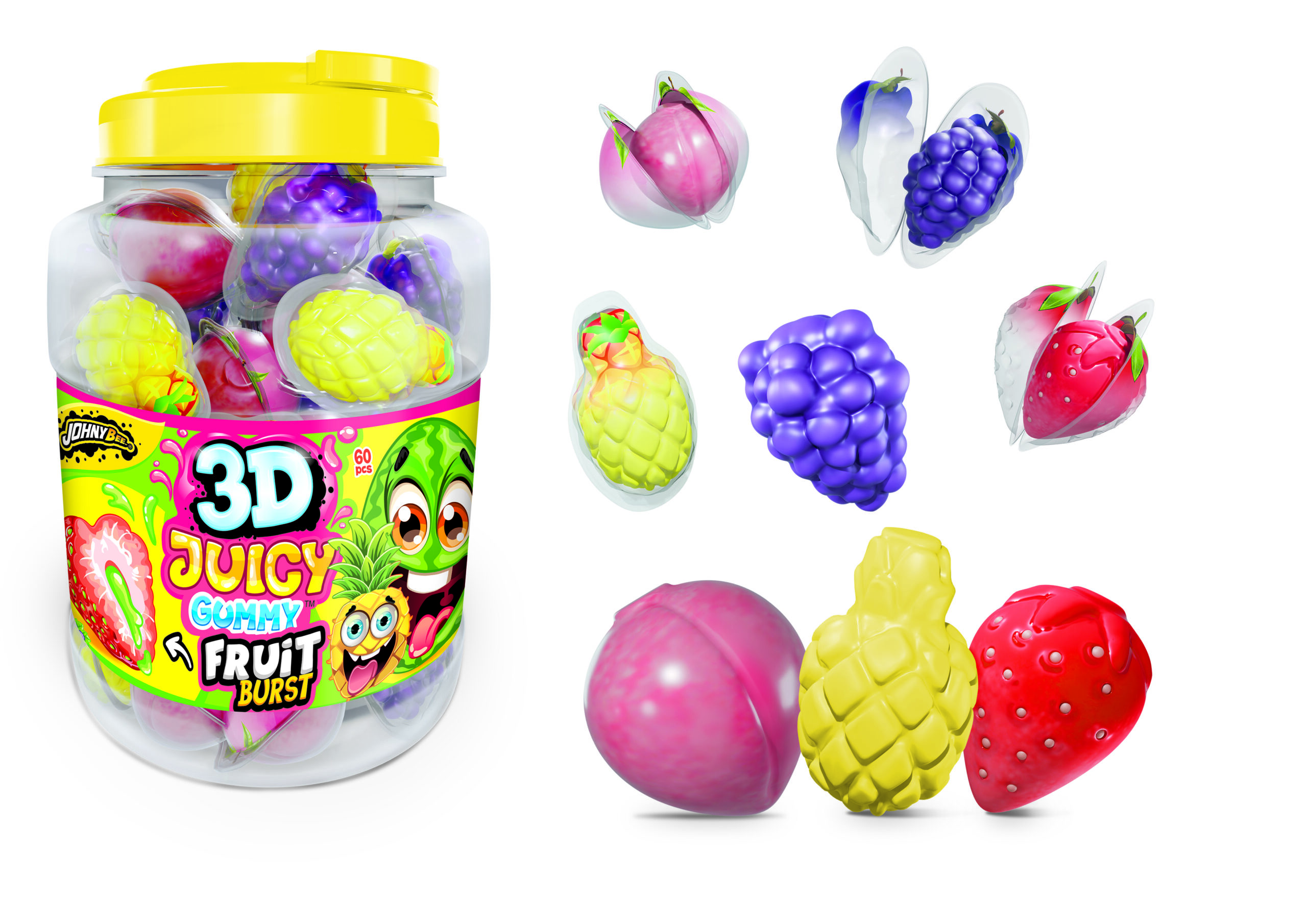 3 d gumi cukor