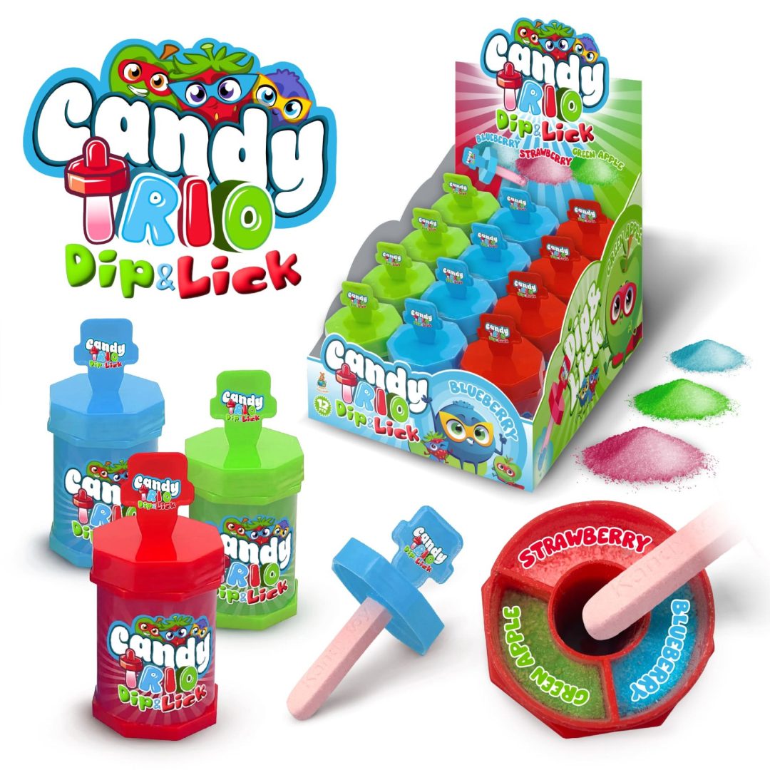 Candy trio dip „n” lic