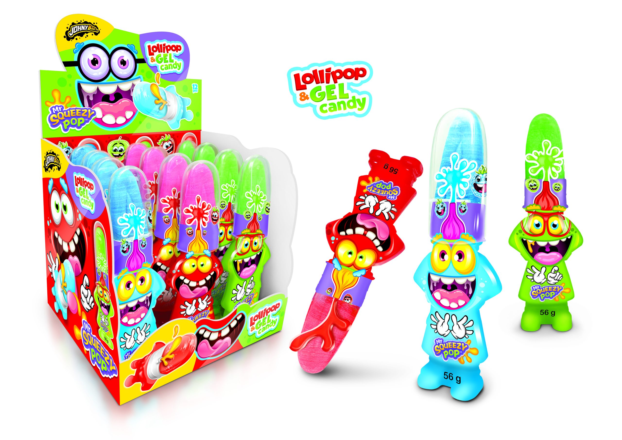Mister sqeezi gel candy