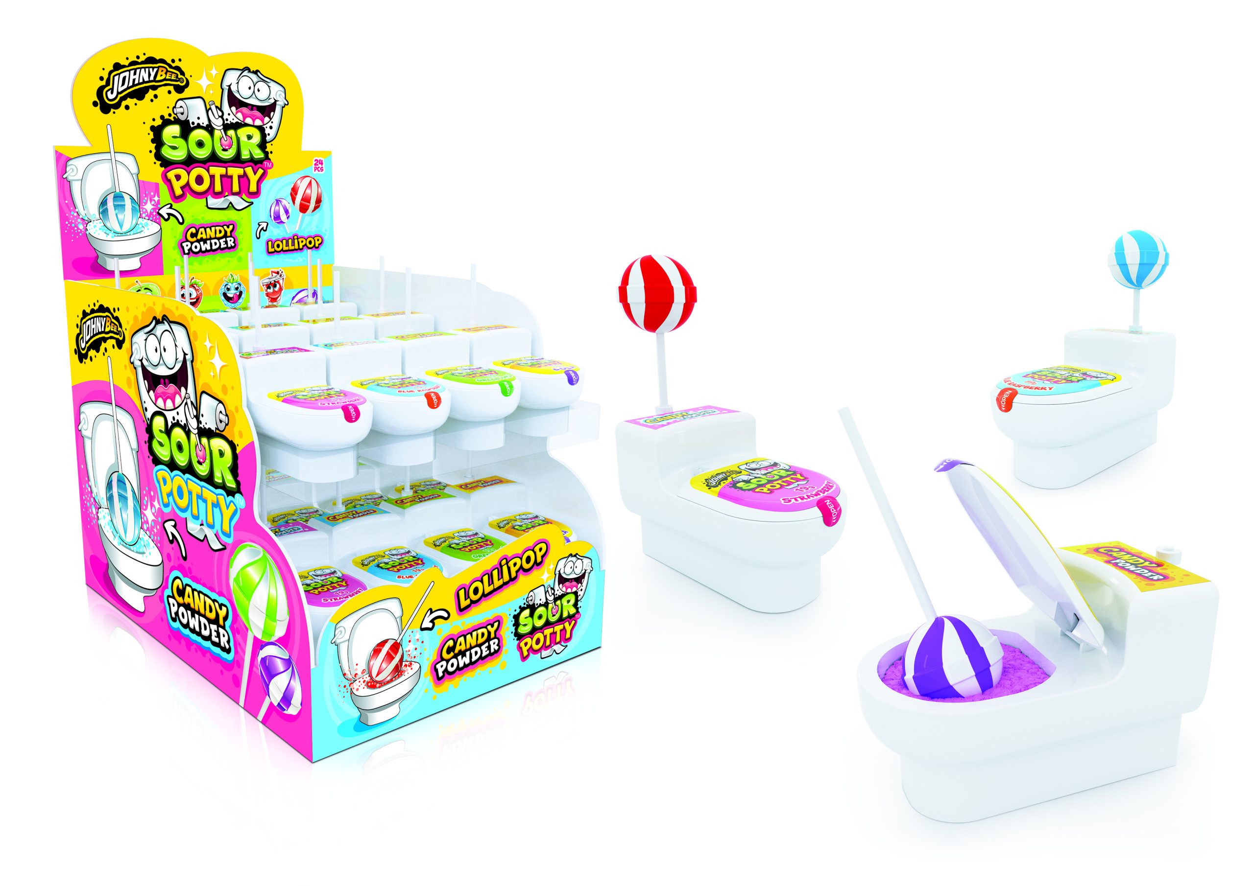 Sour potty wc pop