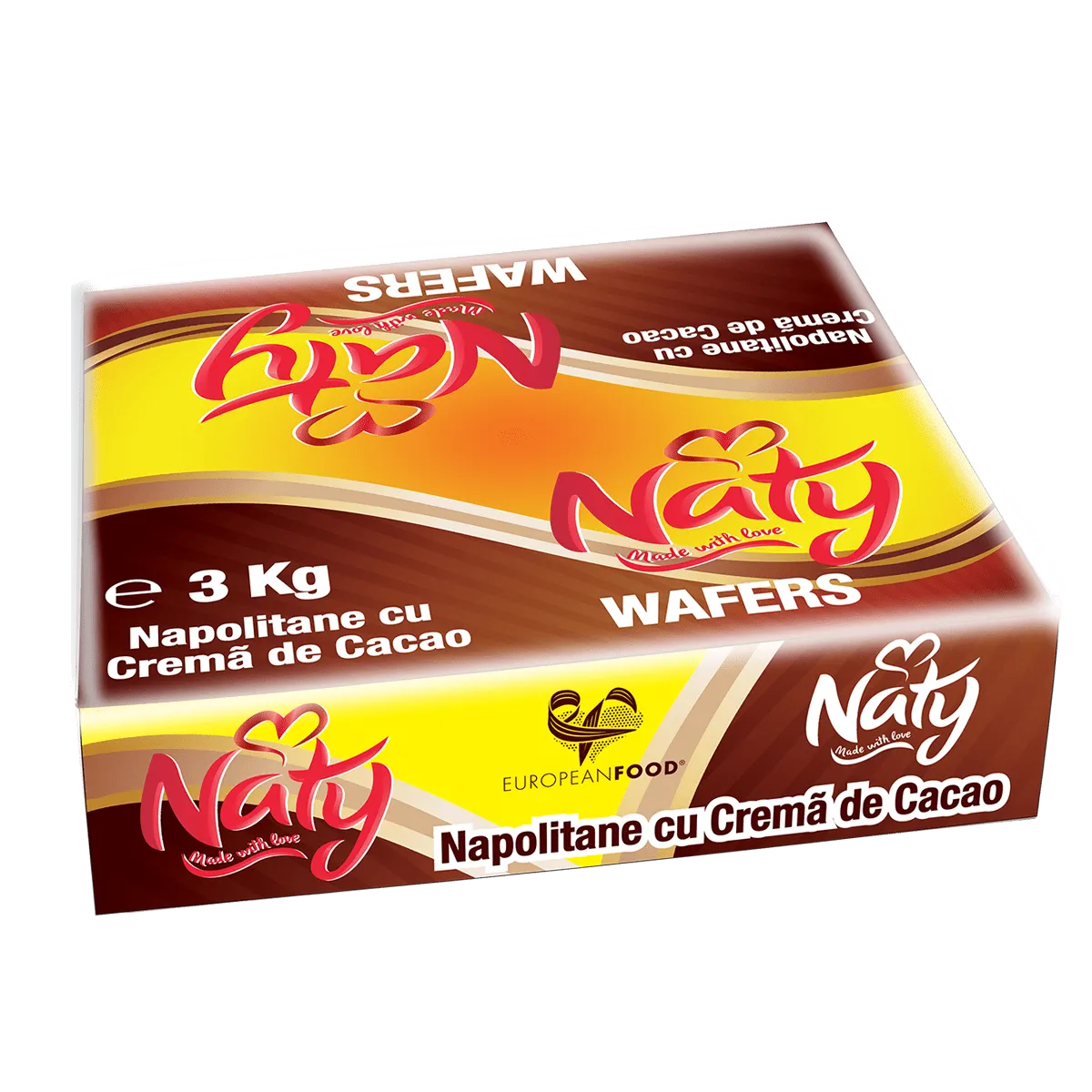 Naty wafers cacao lédig
