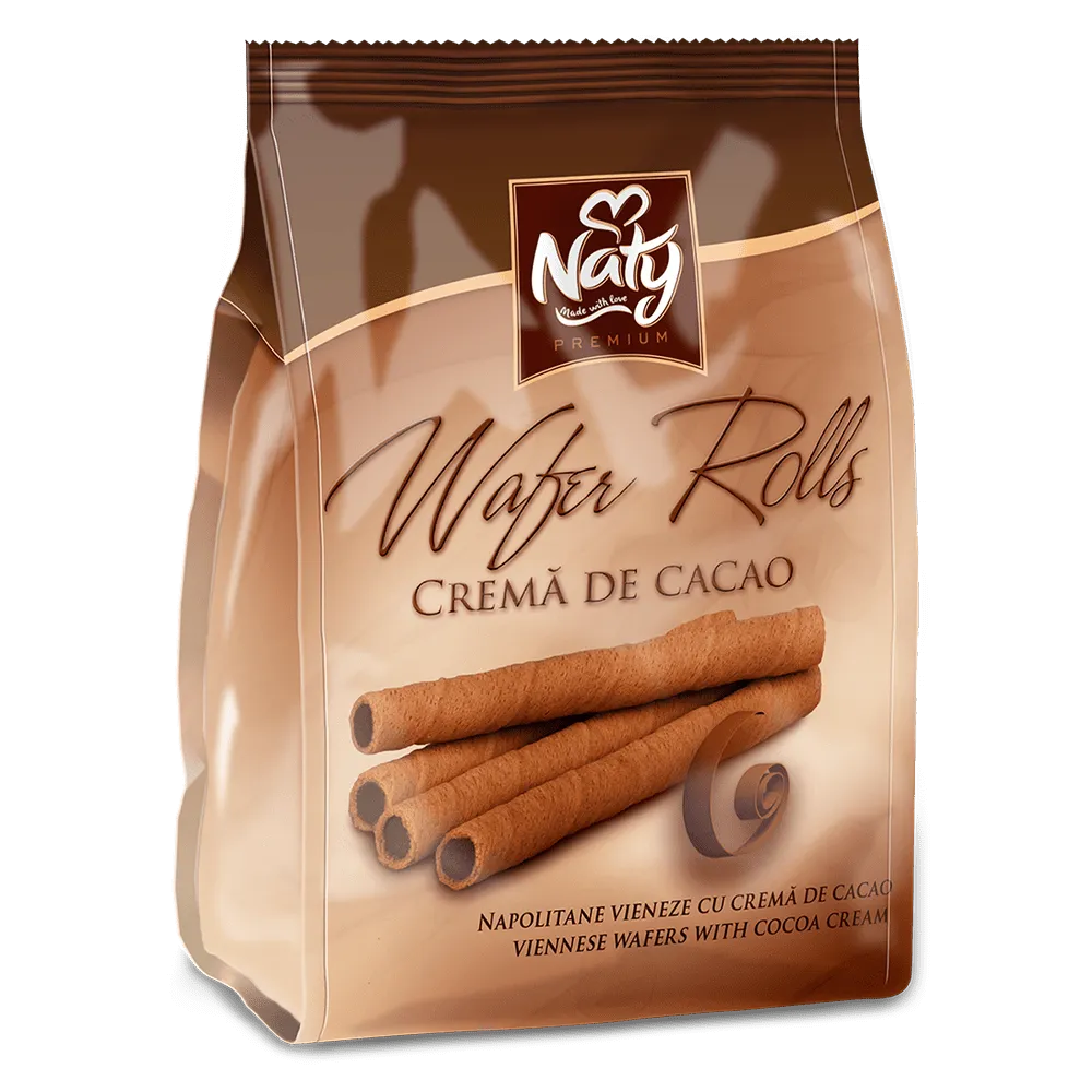 Naty Rolls csokoládé krémmel