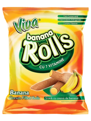 Viva banán rolls