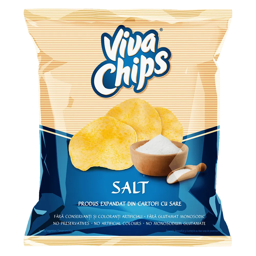 viva chips sós 50g